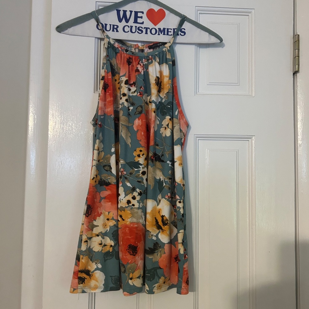PAPERMOON  Samala Halter Knit Top